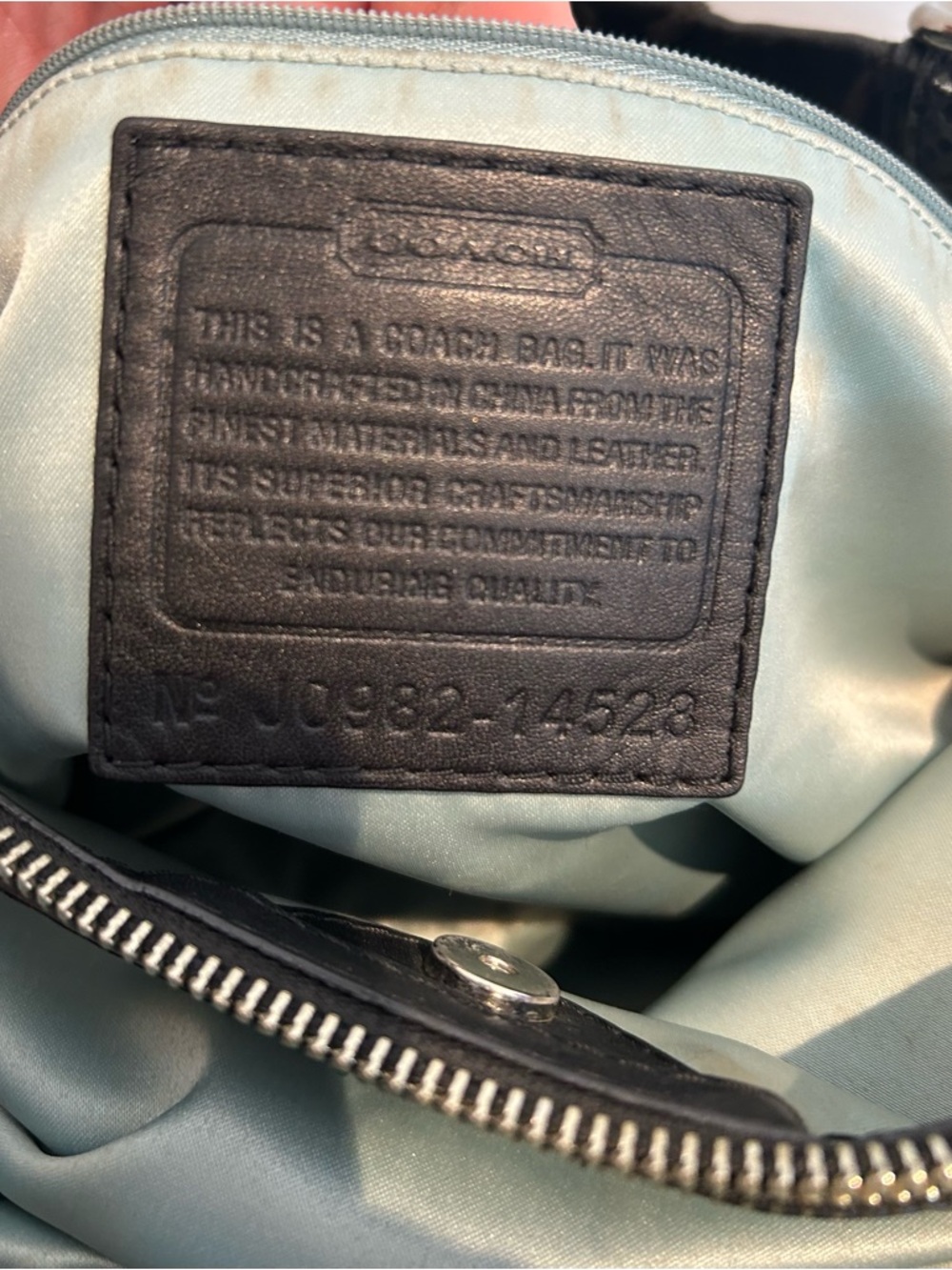 VINTAGE COACH Peyton Carryall - Picture 9 of 12